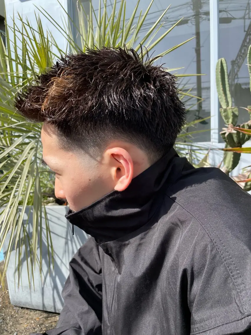 メンズ フェードカット ✂︎barber✂︎ Hideのヘアスタイル
