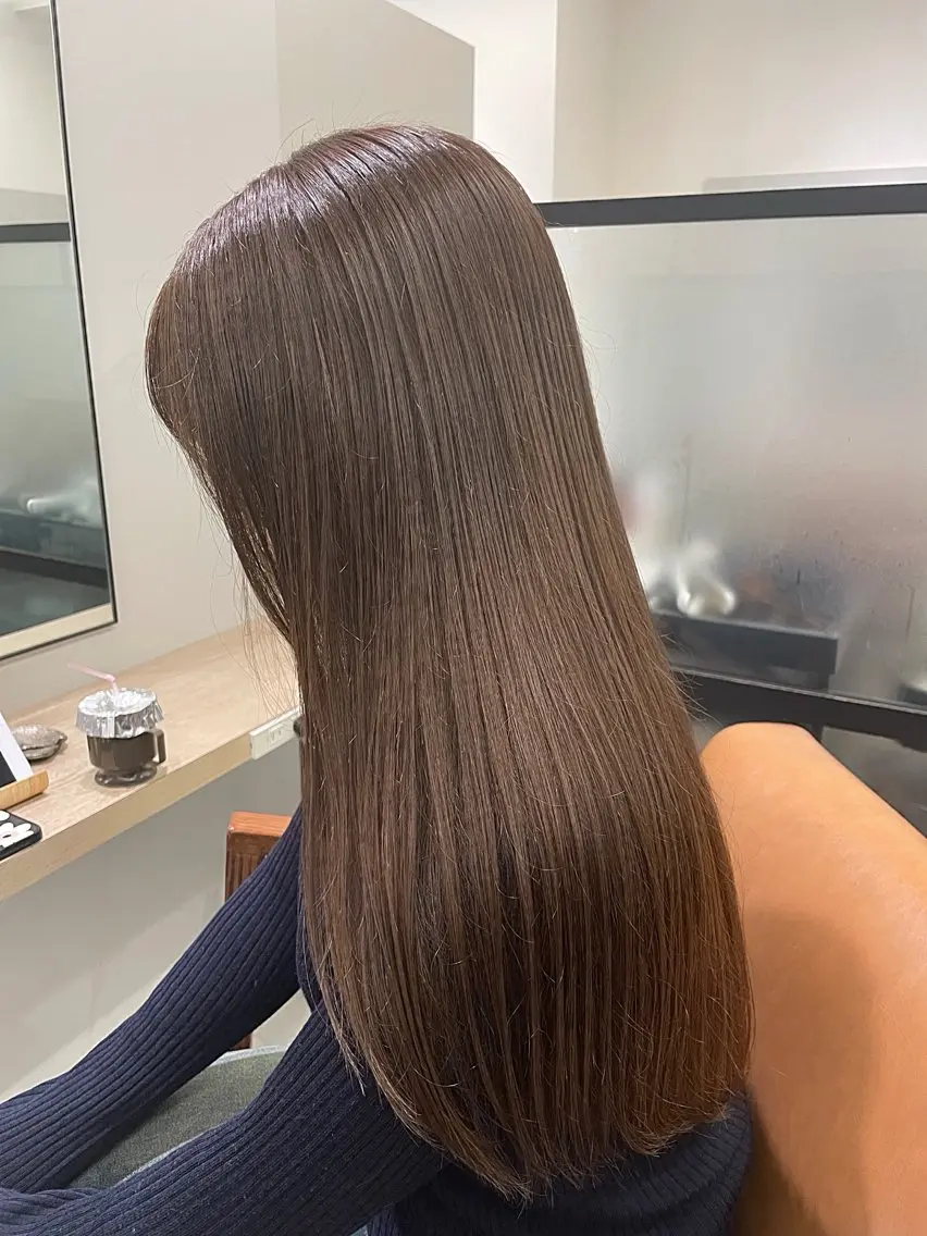 ロング カラー ヘアカラー トリートメント 半個室女性salon 🩰Natsumiのヘアスタイル