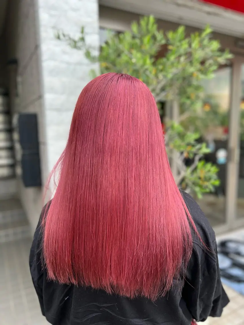 ロング カラー バレイヤージュ ブリーチ ブロンド ダブルカラー ハイライトカラー 髪質改善×ハイトーン ✨倉持のヘアスタイル