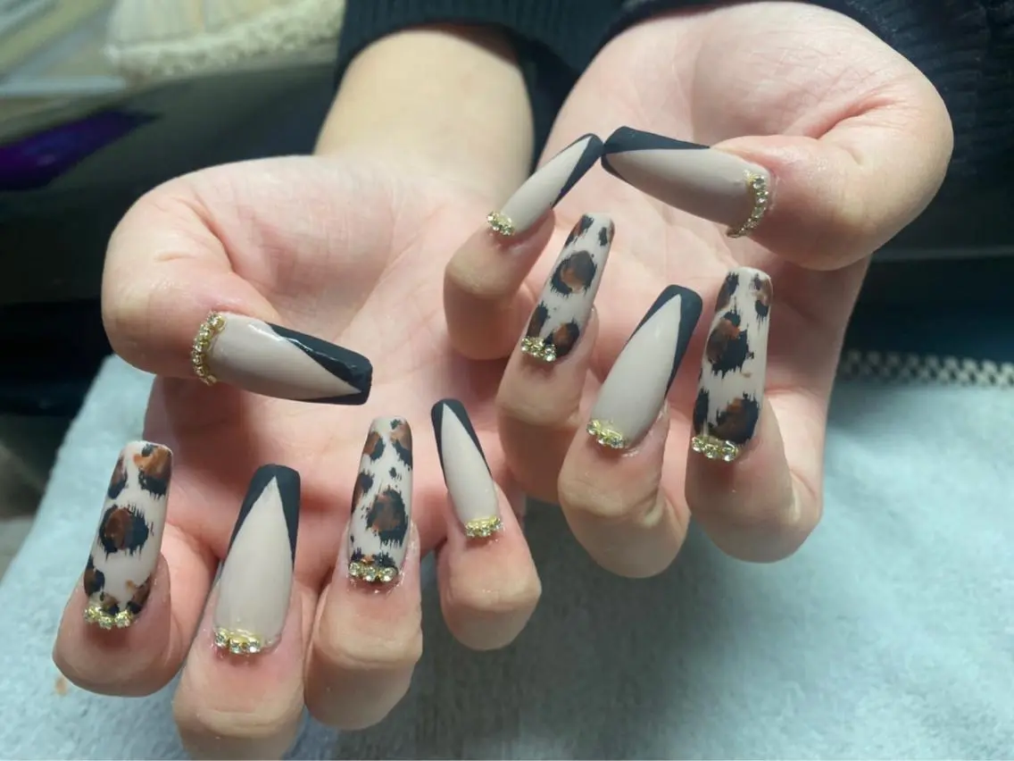 ロング salon kuuのネイルデザイン
