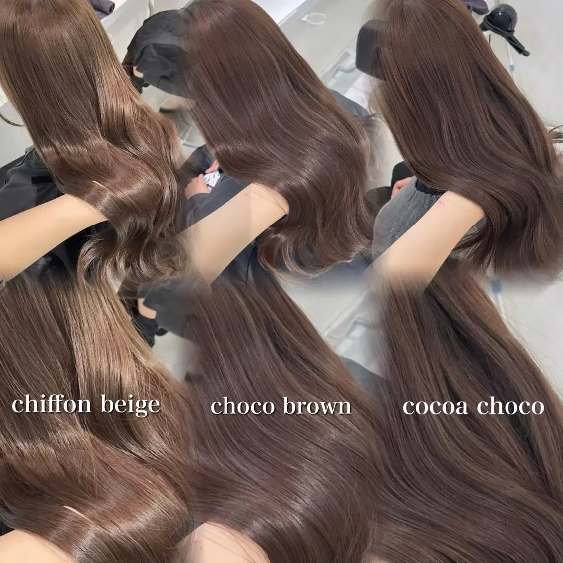 カラー 🤍ブリーチなし ブラウンhimi🤍のヘアスタイル