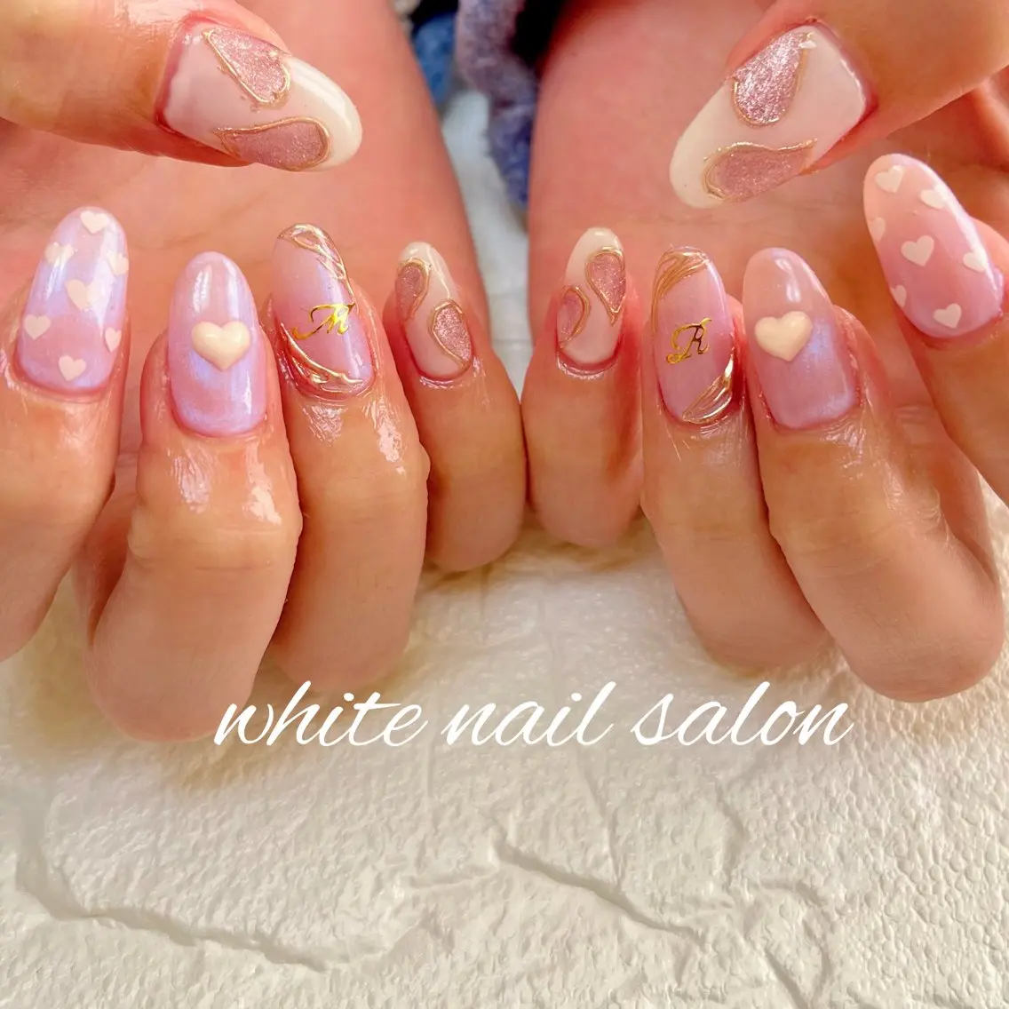 ネイル ハンドネイル white nail salonのネイルデザイン