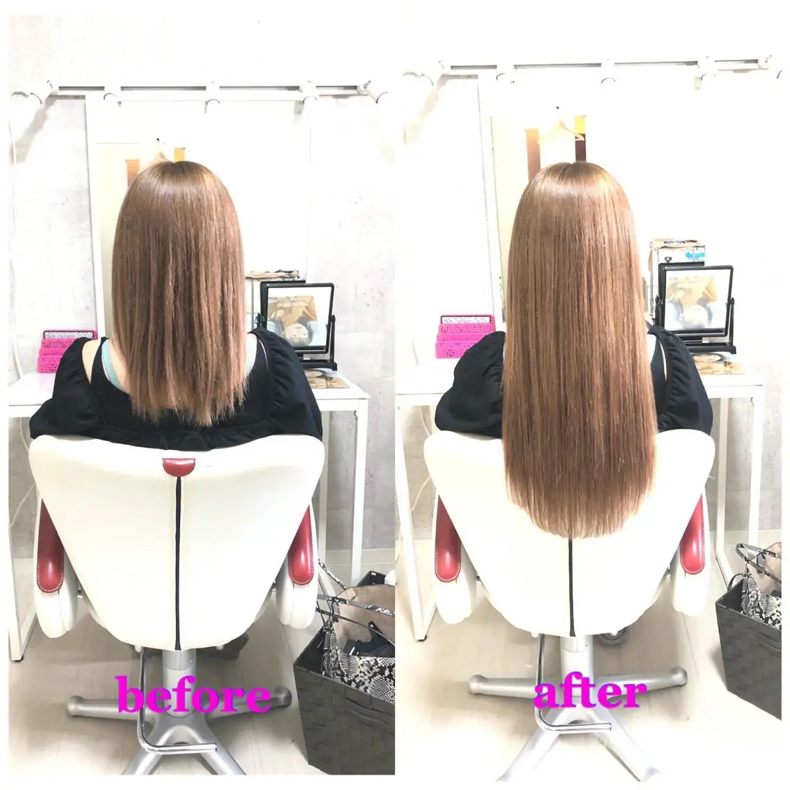 ロング エクステ 🌸ドレスアップ 心斎橋店🌸のヘアスタイル