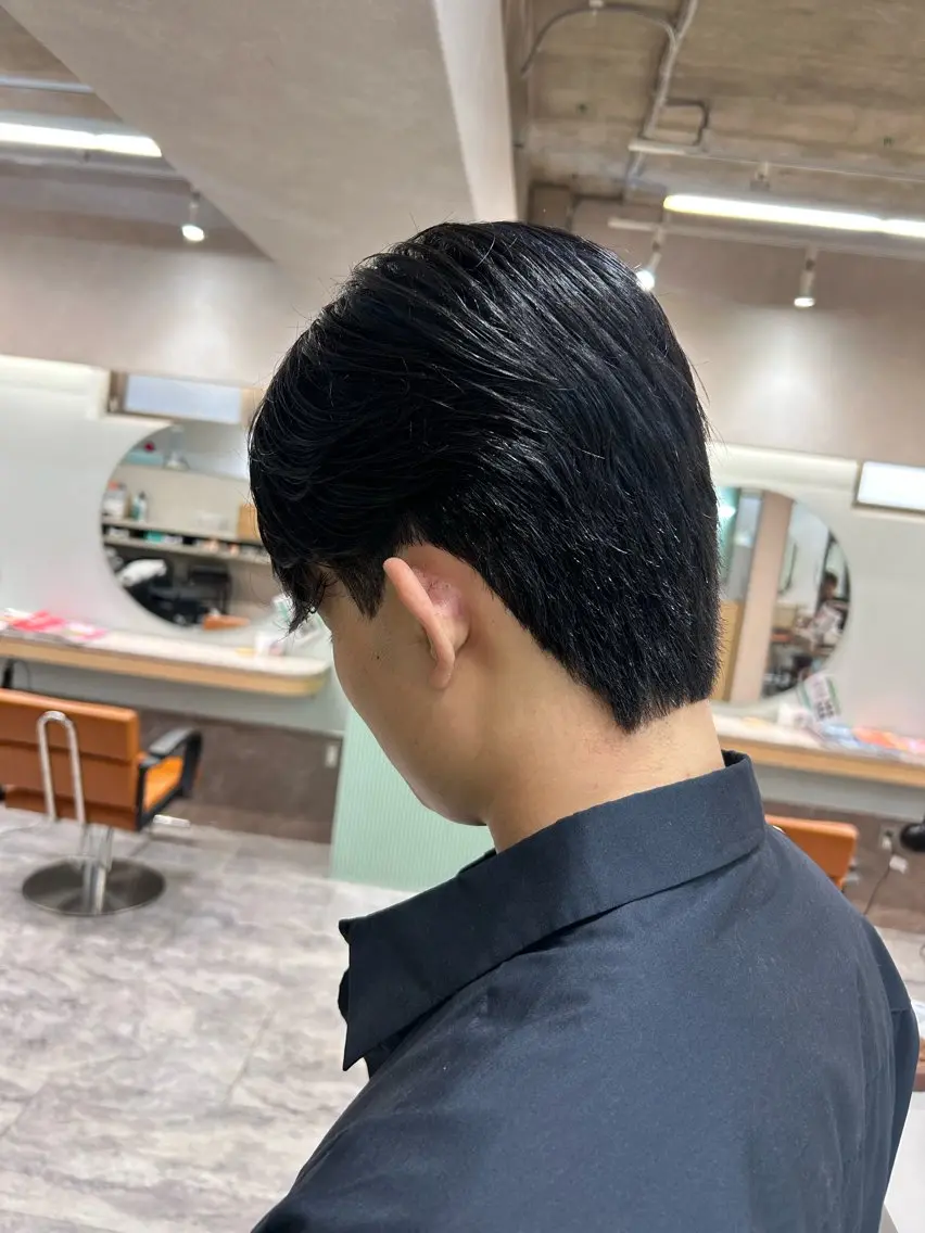 パーマ メンズ ダウンパーマ メンズパーマ カット パーマ ひかり HAZELのヘアスタイル