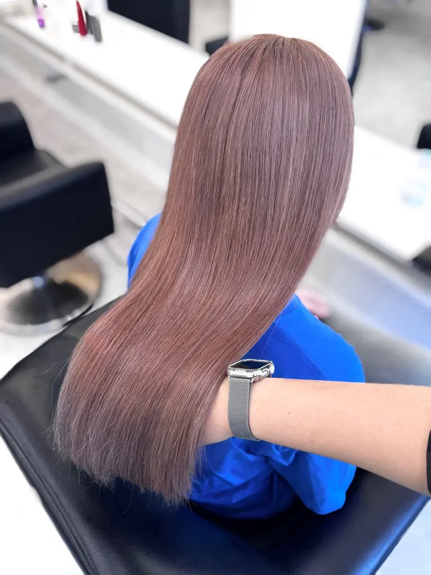 ロング カラー ヘアカラー ♡ParveMix NANO♡のヘアスタイル