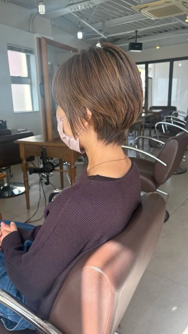 ショート カラー TIDEHAIR 敬吾のヘアスタイル