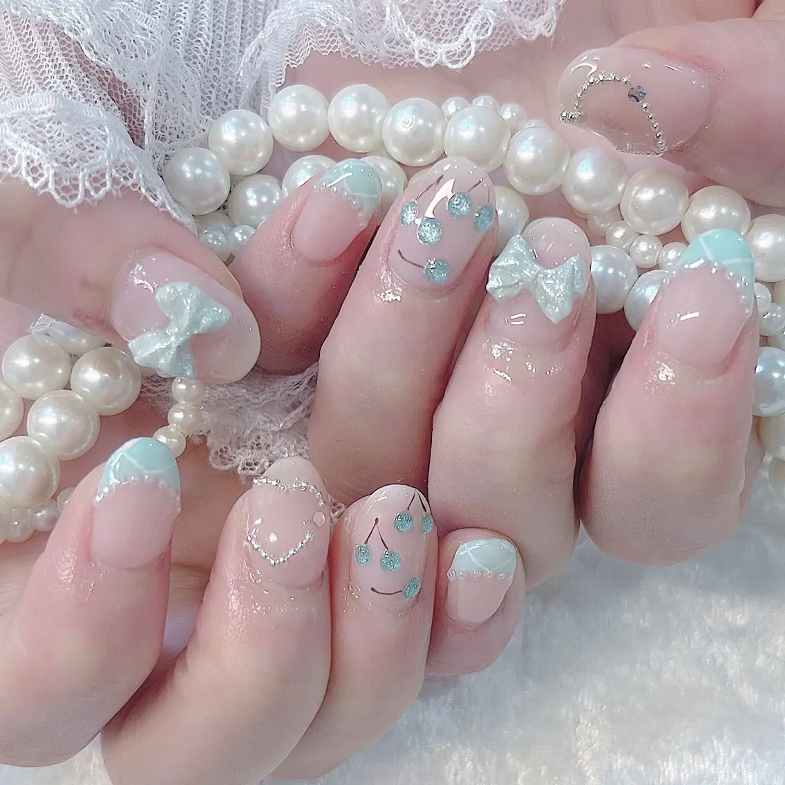 ネイル Maya 🧊🫧‪／渋谷のネイルデザイン