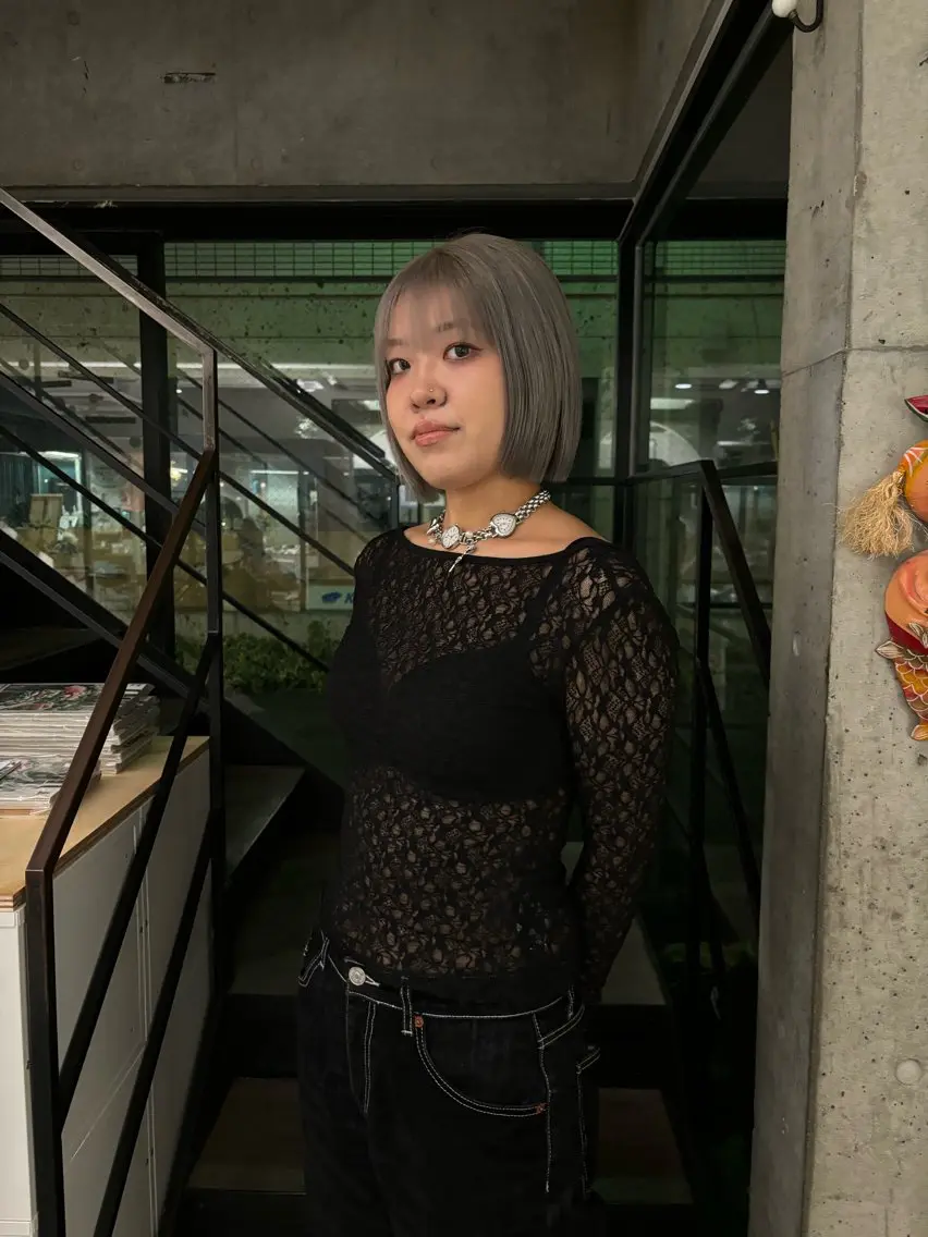 カラー kiyono moekaのヘアスタイル