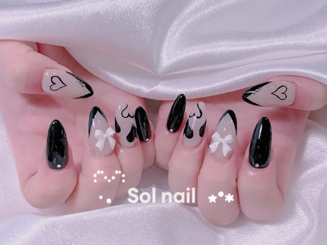 ネイル ハンドネイル ハンドケア Sol Nail ミネのネイルデザイン