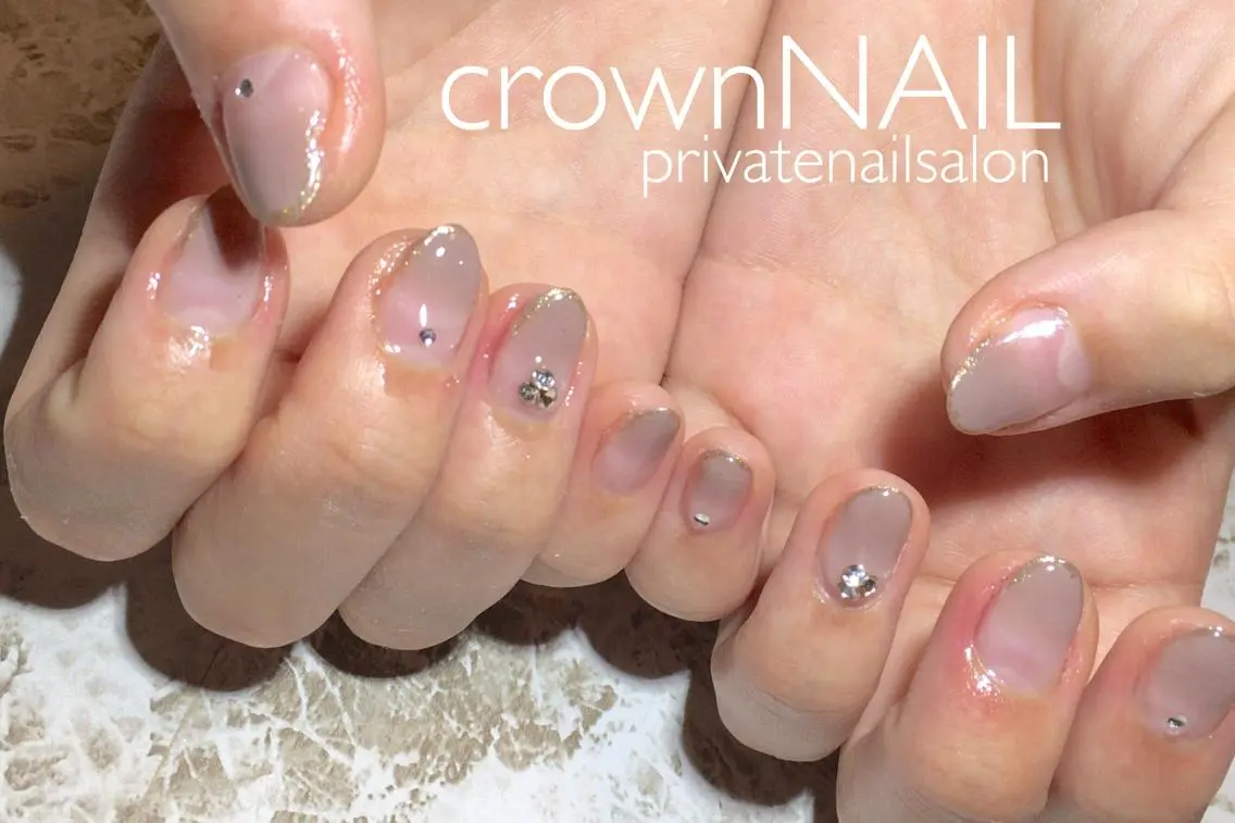 ネイル シンプルネイル ensowa✱laf NAILのネイルデザイン