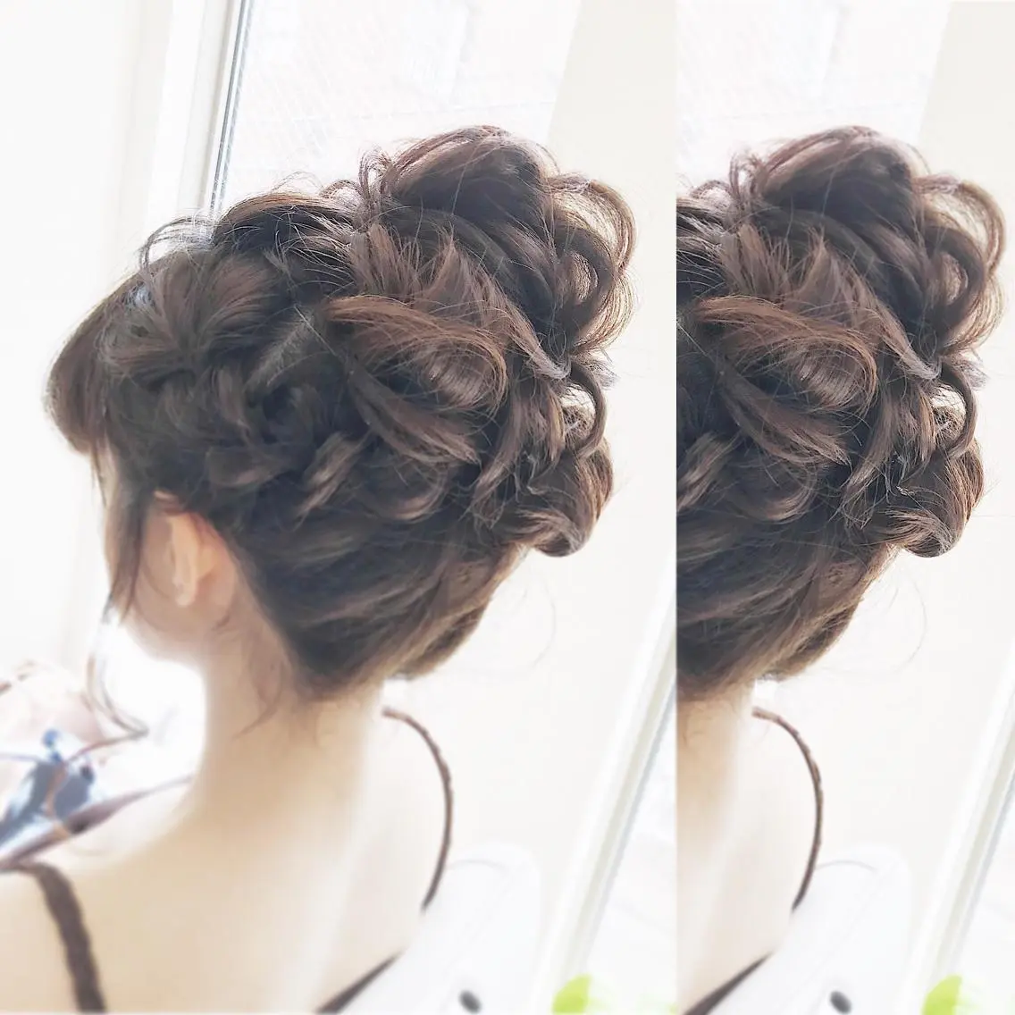 セミロング ヘアアレンジ ヘアセット 早朝✨ヘアセット 着付け/清水玲歌のヘアスタイル