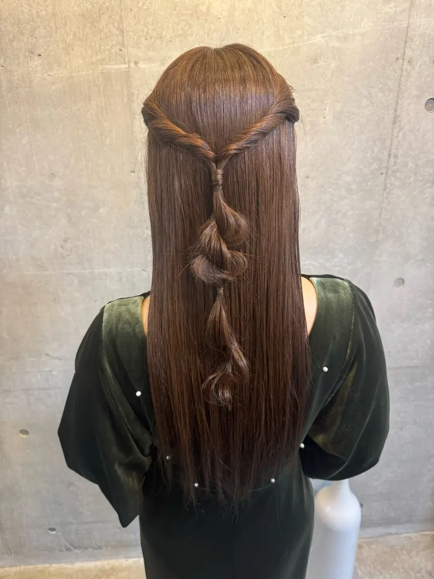 ヘアアレンジ ヘアセット 6/29まで 💐🤍理保のヘアスタイル