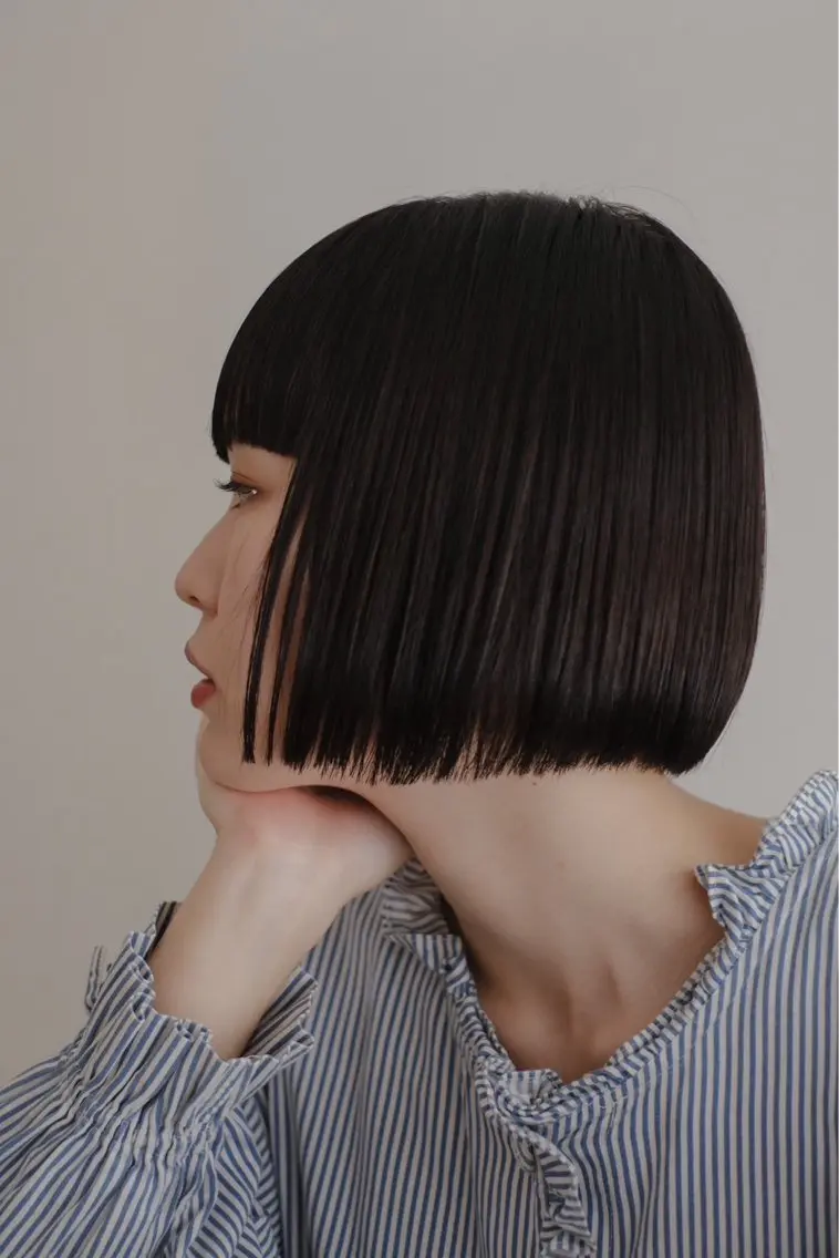 ショート *:.ボブカット 岡村  菜々美.:*のヘアスタイル