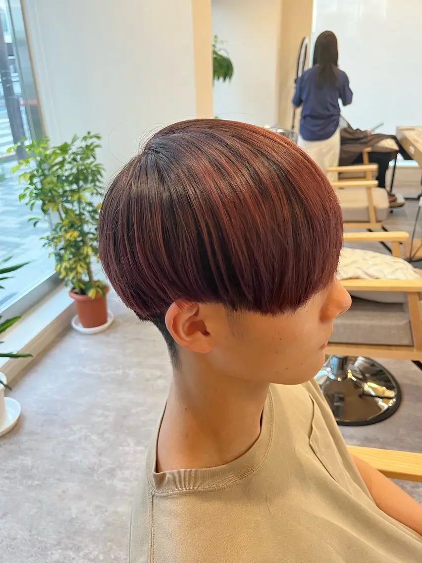 メンズ カット ヘアカラー トリートメント mio/⭐︎ ブリーチ指名No.1のヘアスタイル