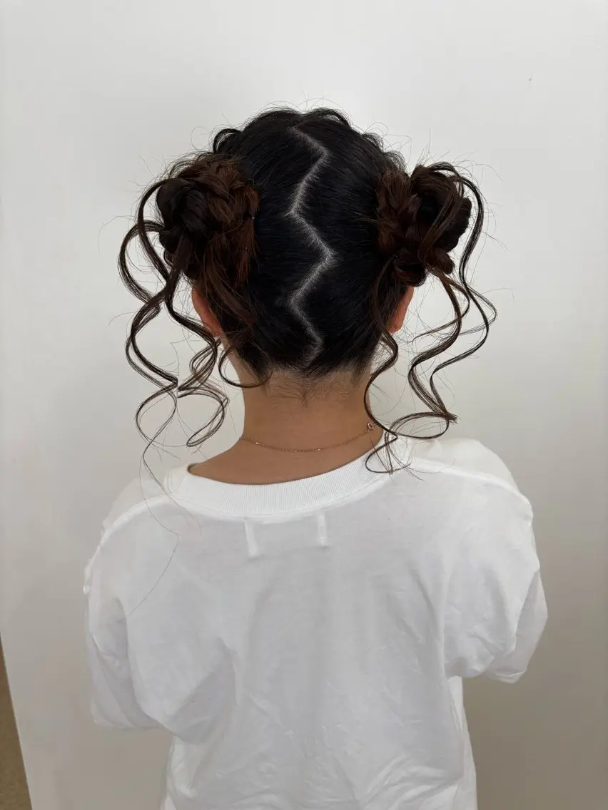 ヘアアレンジ ヘアセット ヘアセット🎀推し活 市川駅近🩵MIHOのヘアスタイル