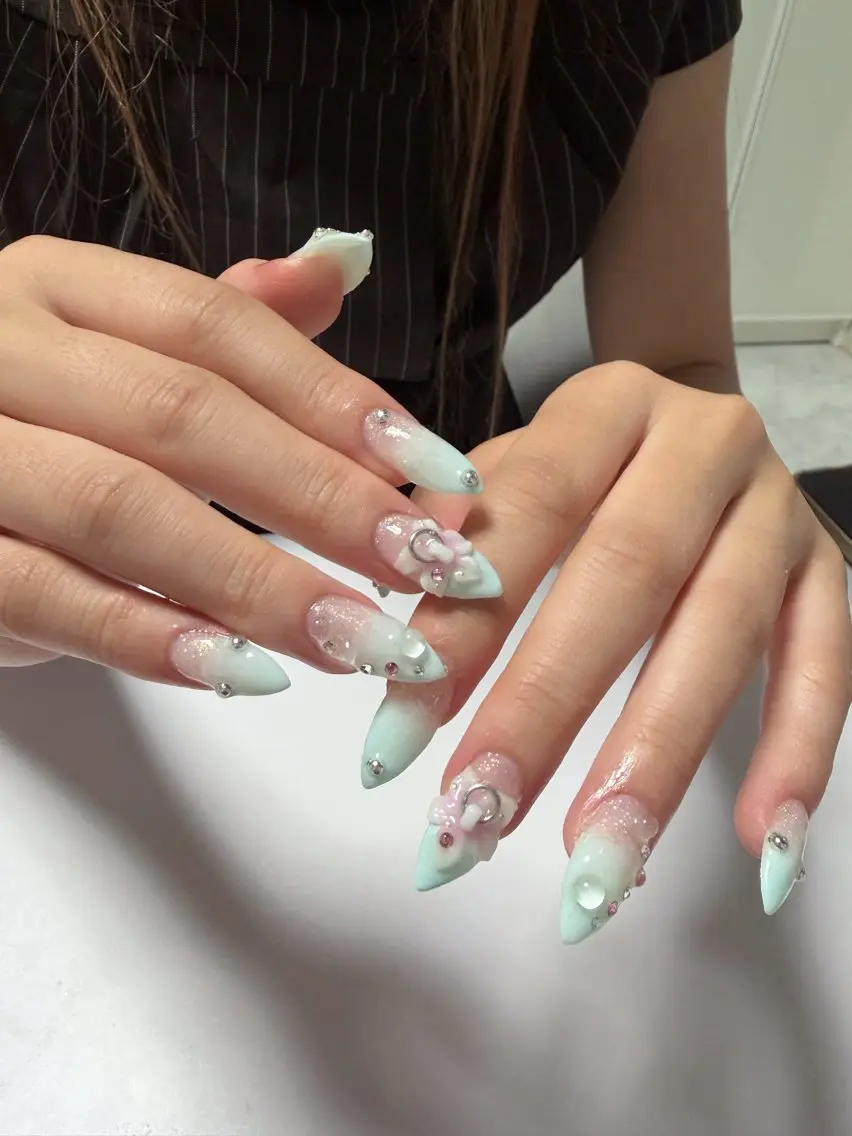 ネイル ハンドネイル mauvely モアナのネイルデザイン