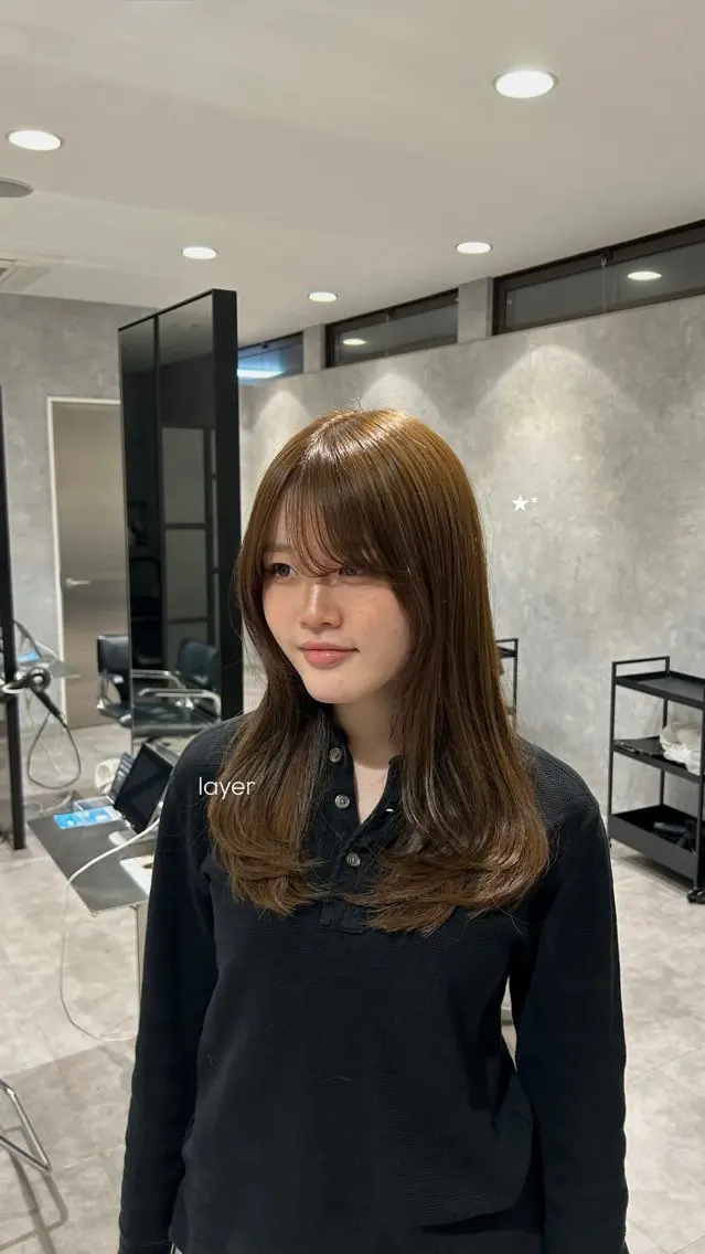 セミロング ⭐️HEDI YUKI⭐️のヘアスタイル