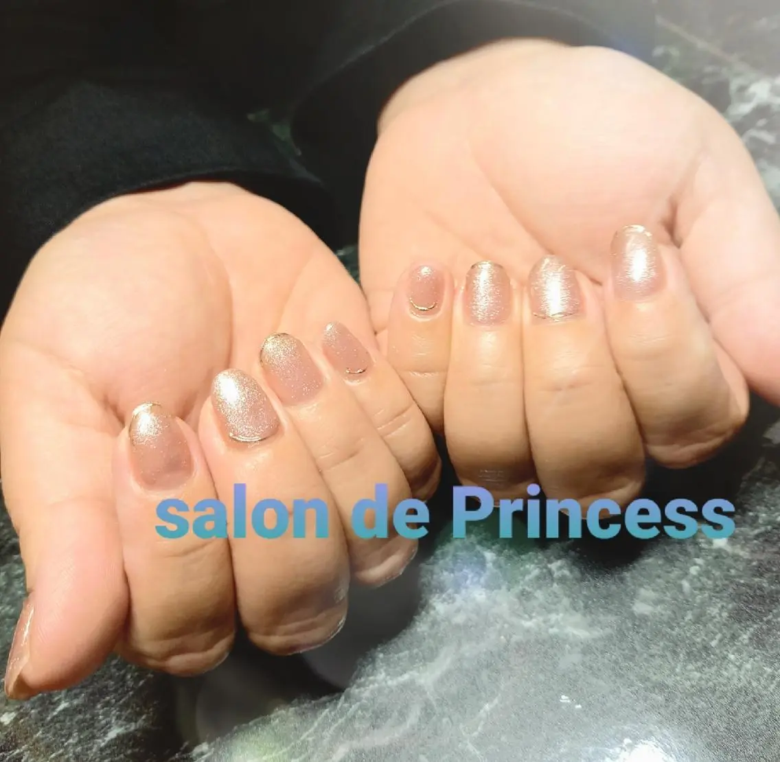 ネイル マグネットネイル salon de  Princessのネイルデザイン