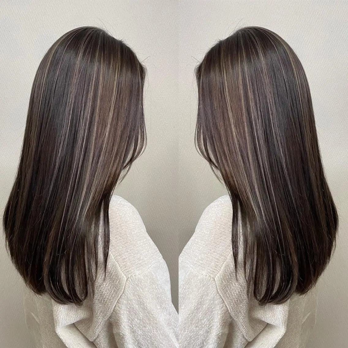 ロング 山本 茉希のヘアスタイル