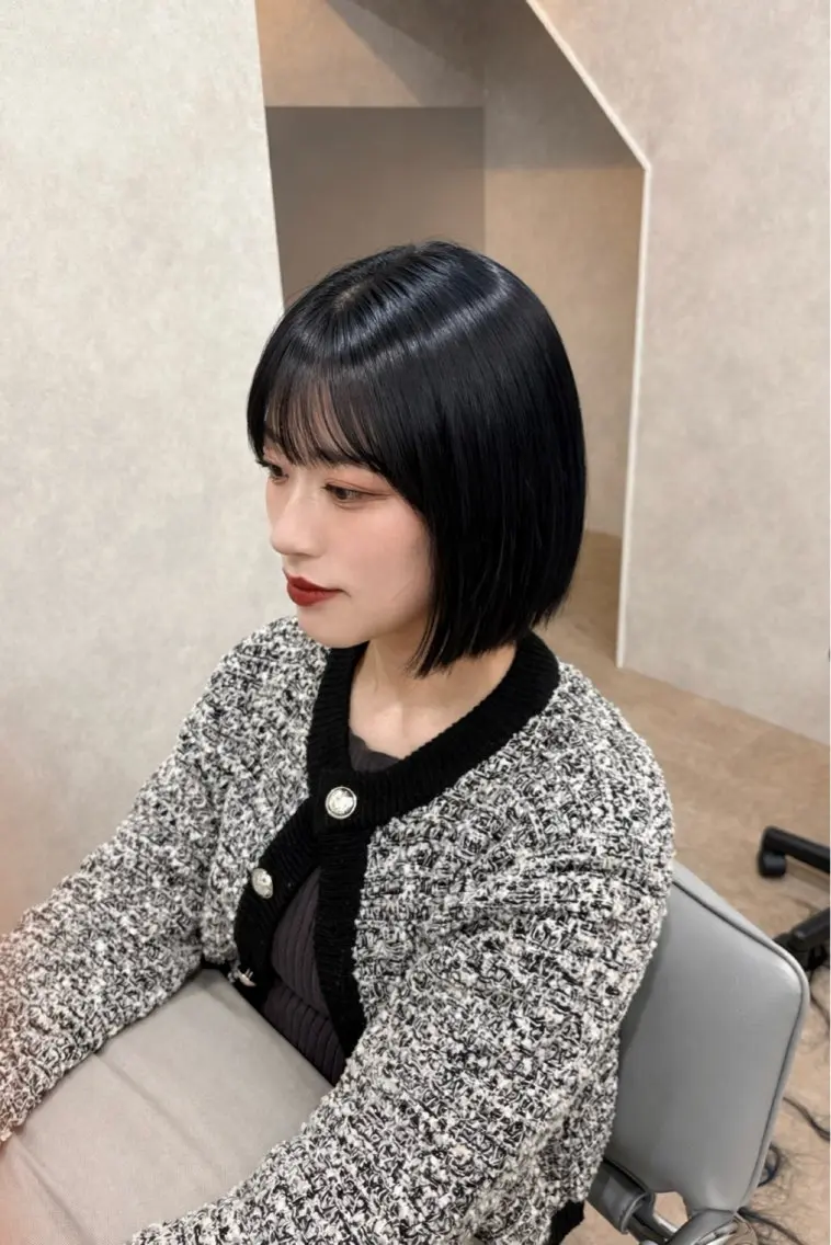 ショート 🧸韓国ヘア/ KURUMI🤍のヘアスタイル
