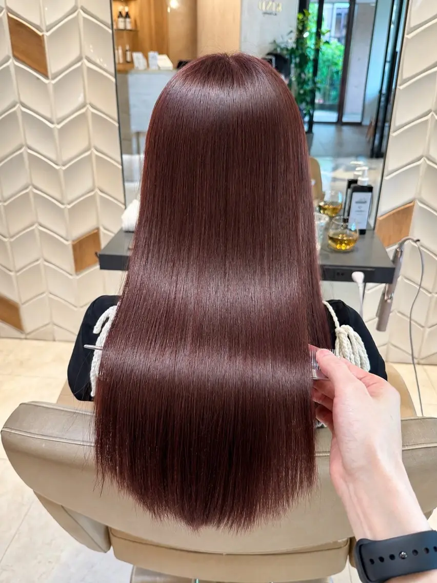 ロング 縮毛矯正 カット 縮毛矯正 トリートメント 🫧美髪縮毛矯正 🫧SEKIのヘアスタイル