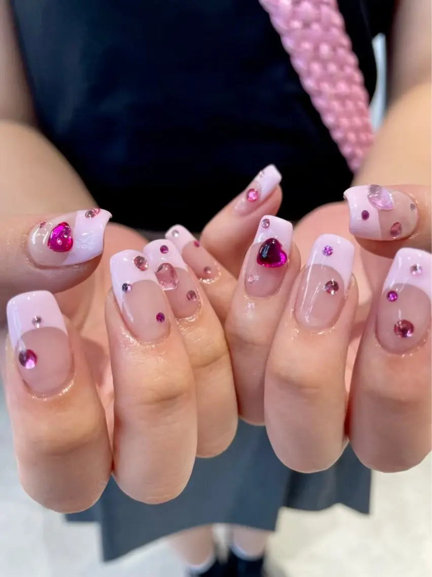 ネイル ハンドネイル ハイトーン/レイヤー nail 百咲💌のヘアスタイル