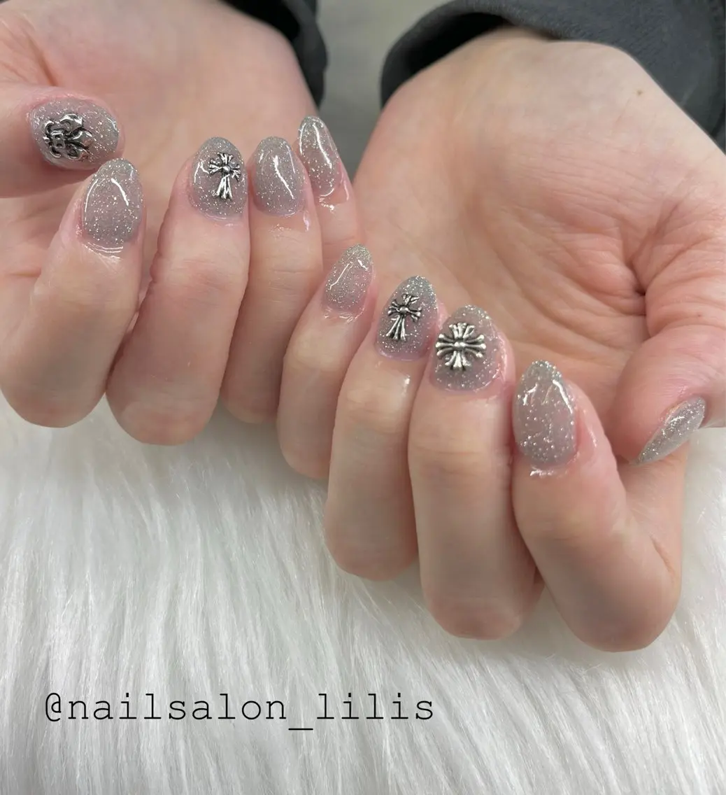 ネイル フラッシュネイル ワンカラーネイル nailsalon Lilisのネイルデザイン
