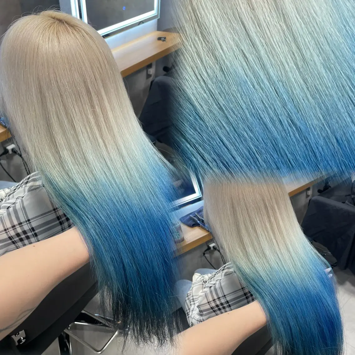 ロング カラー ヘアアレンジ ヘアカラー トリートメント 透明感カラー/推しカ ラー☁️JURAのヘアスタイル
