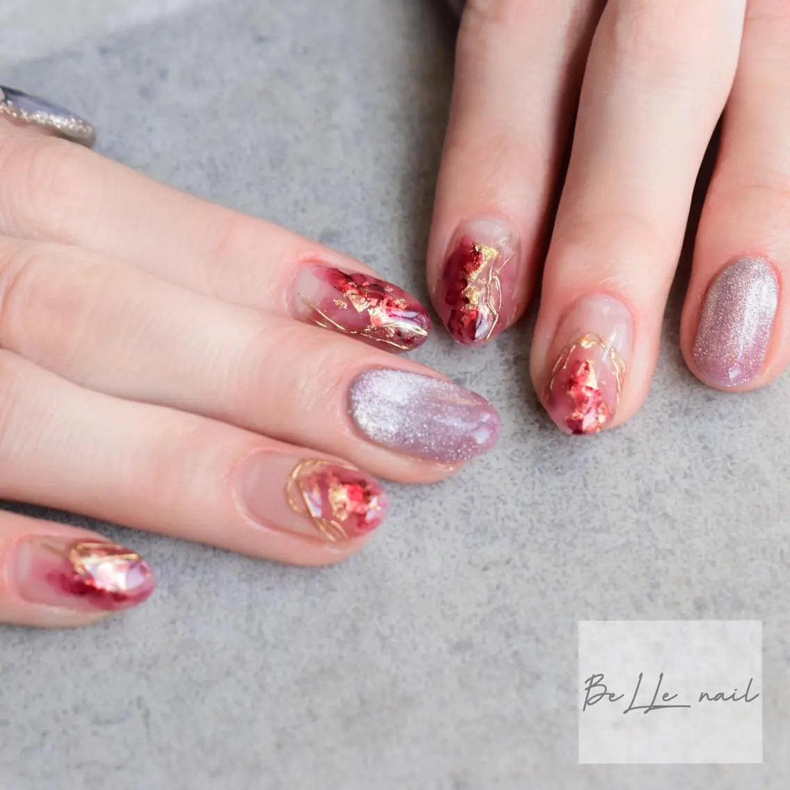 ネイル ハンドネイル BeLLe nailのネイルデザイン
