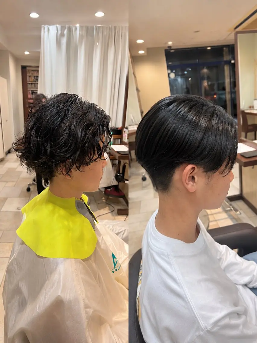 メンズ カット 縮毛矯正 メンズパーマ/縮毛 矯正店長 ・村田伊吹のヘアスタイル