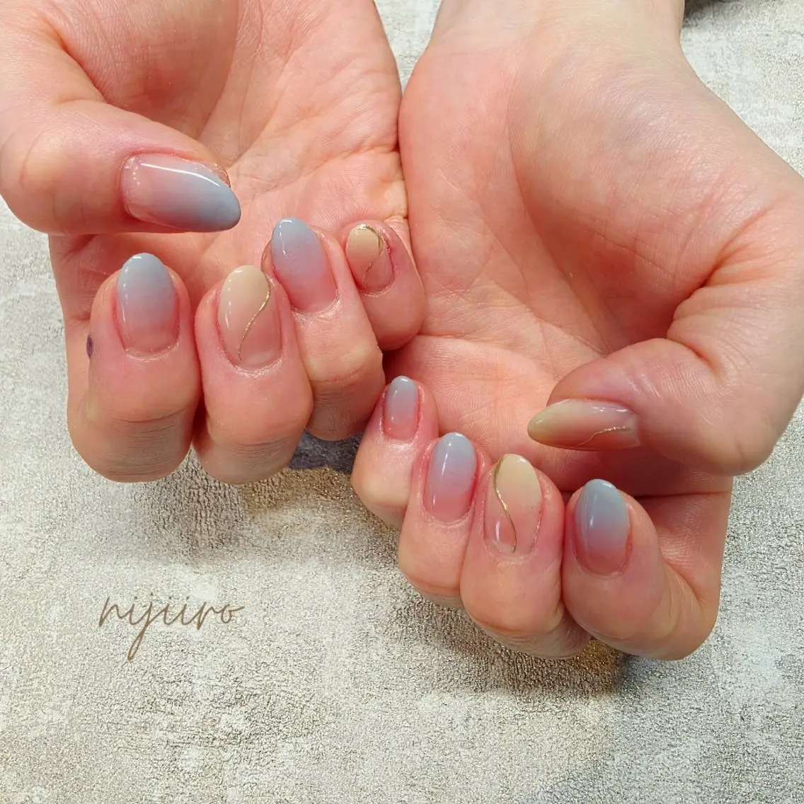 ネイル ハンドネイル nijiiro🌈 サトウのネイルデザイン