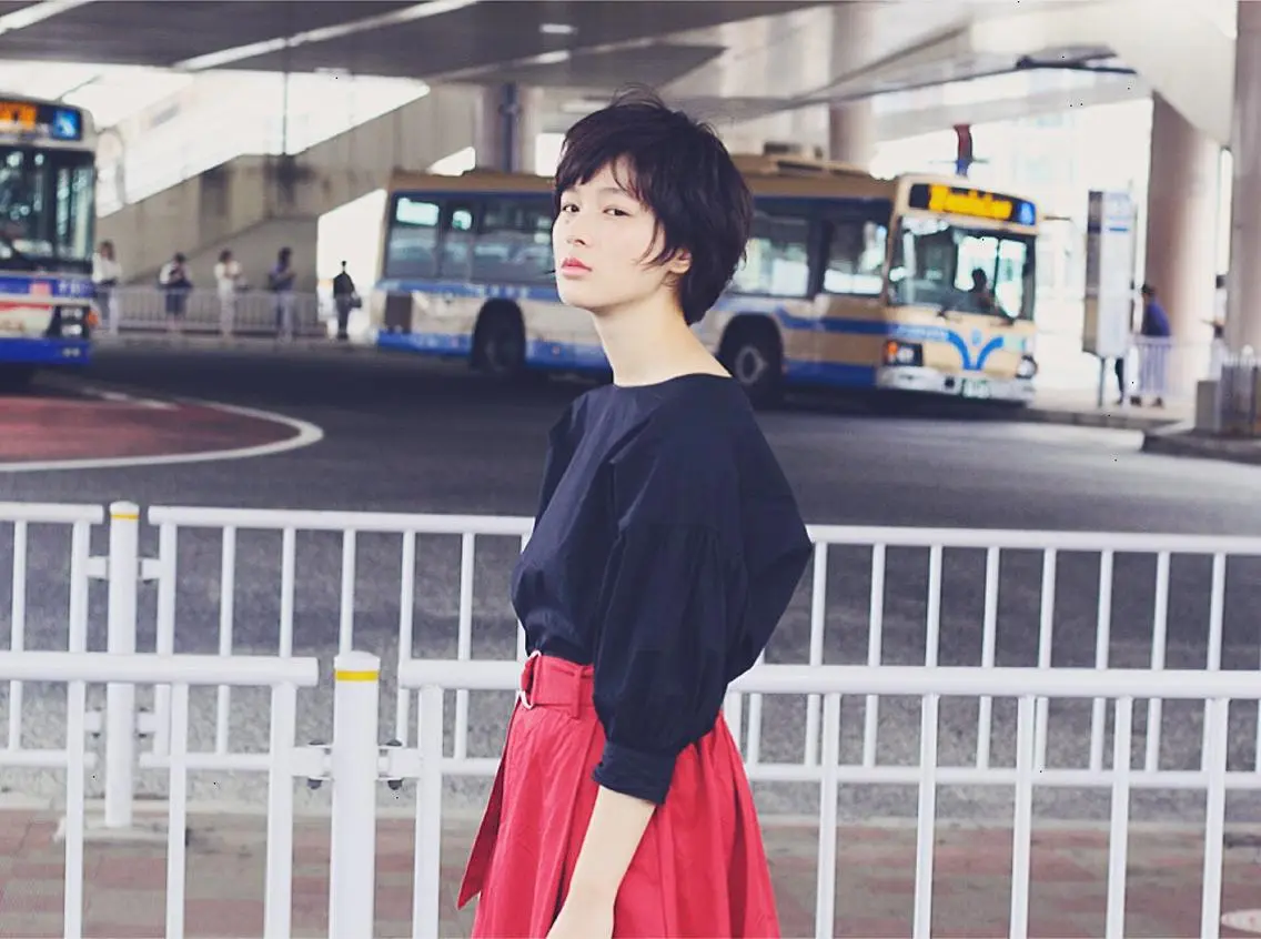 ショート 金子 富士のヘアスタイル