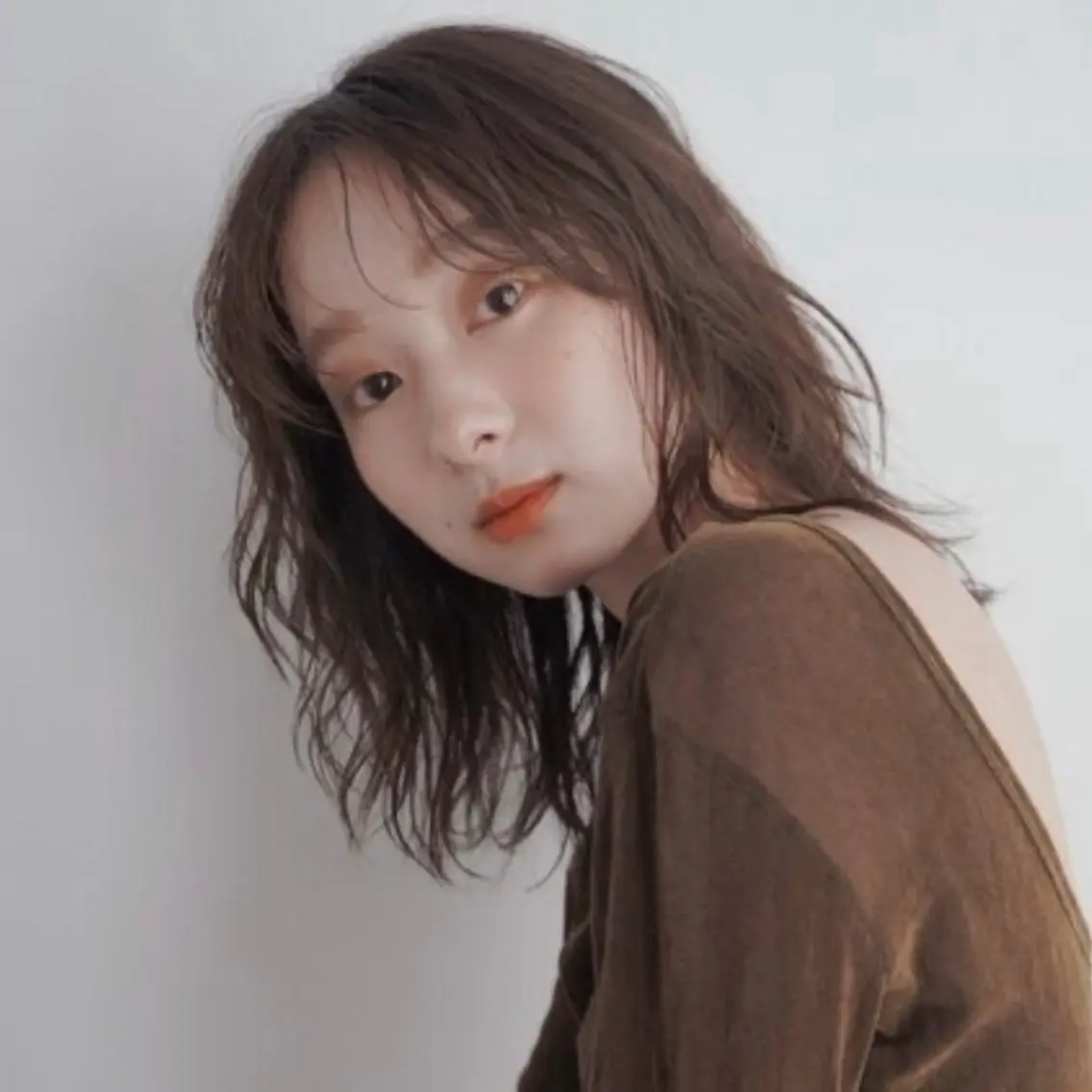 ミディアム 似合わせカット× 顔周りカットるな🌛のヘアスタイル
