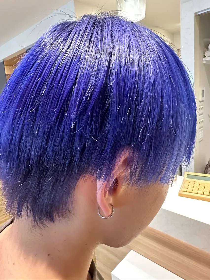 🎉😍メンズカット🎉+ ブリーチ+カラーの写真