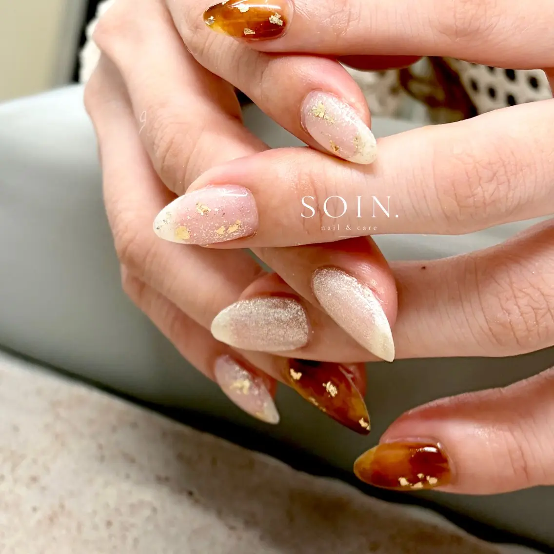 ネイル ハンドネイル SOIN. nail&careのネイルデザイン