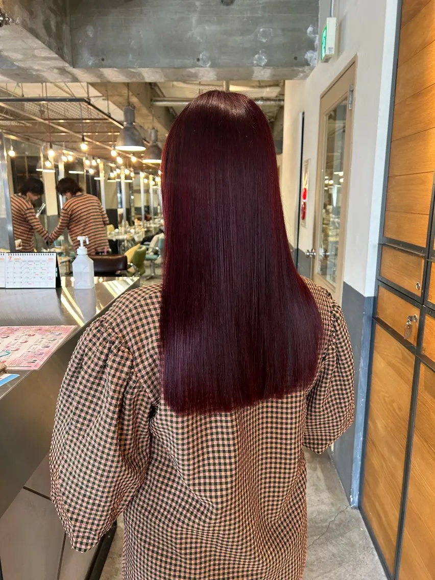 ロング カラー ラベンダーカラー 海外レイヤー /NAGISAのヘアスタイル