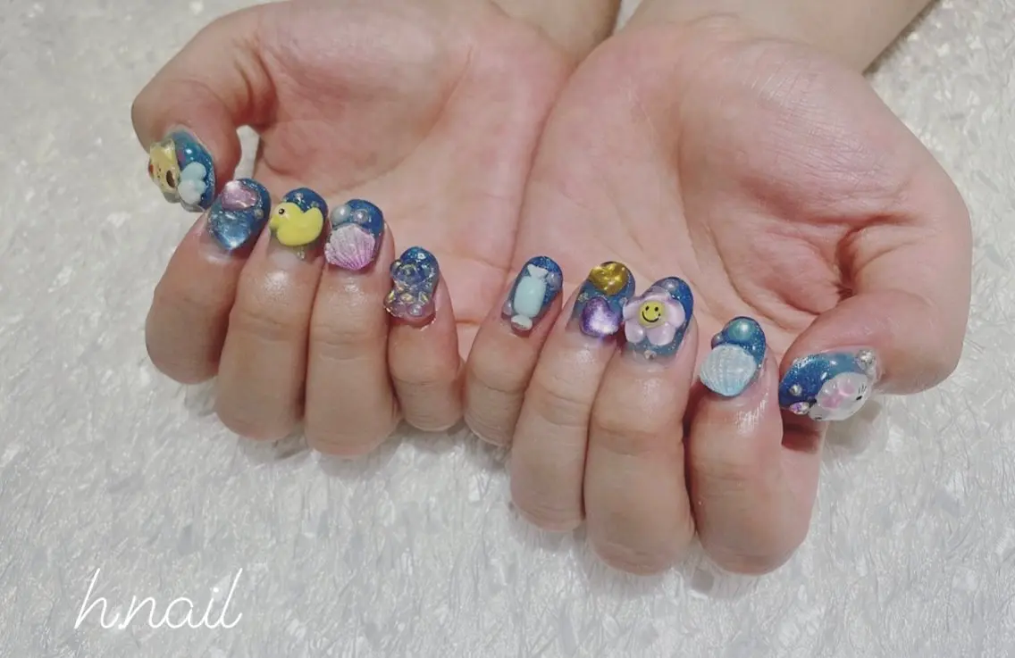 ネイル アートネイル 持ち込み Nakao Hitomiのネイルデザイン