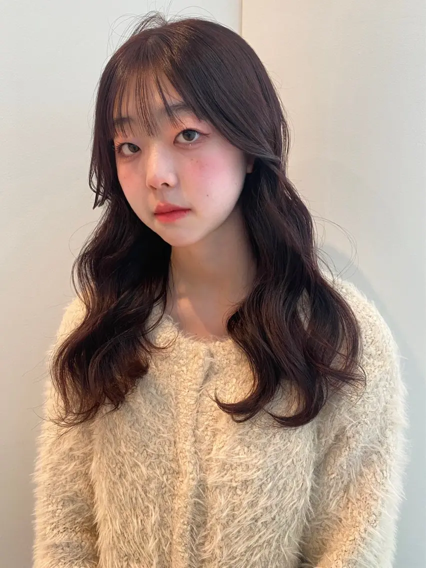 ロング カラー カット ヘアカラー トリートメント mai / linoah˚✧のヘアスタイル