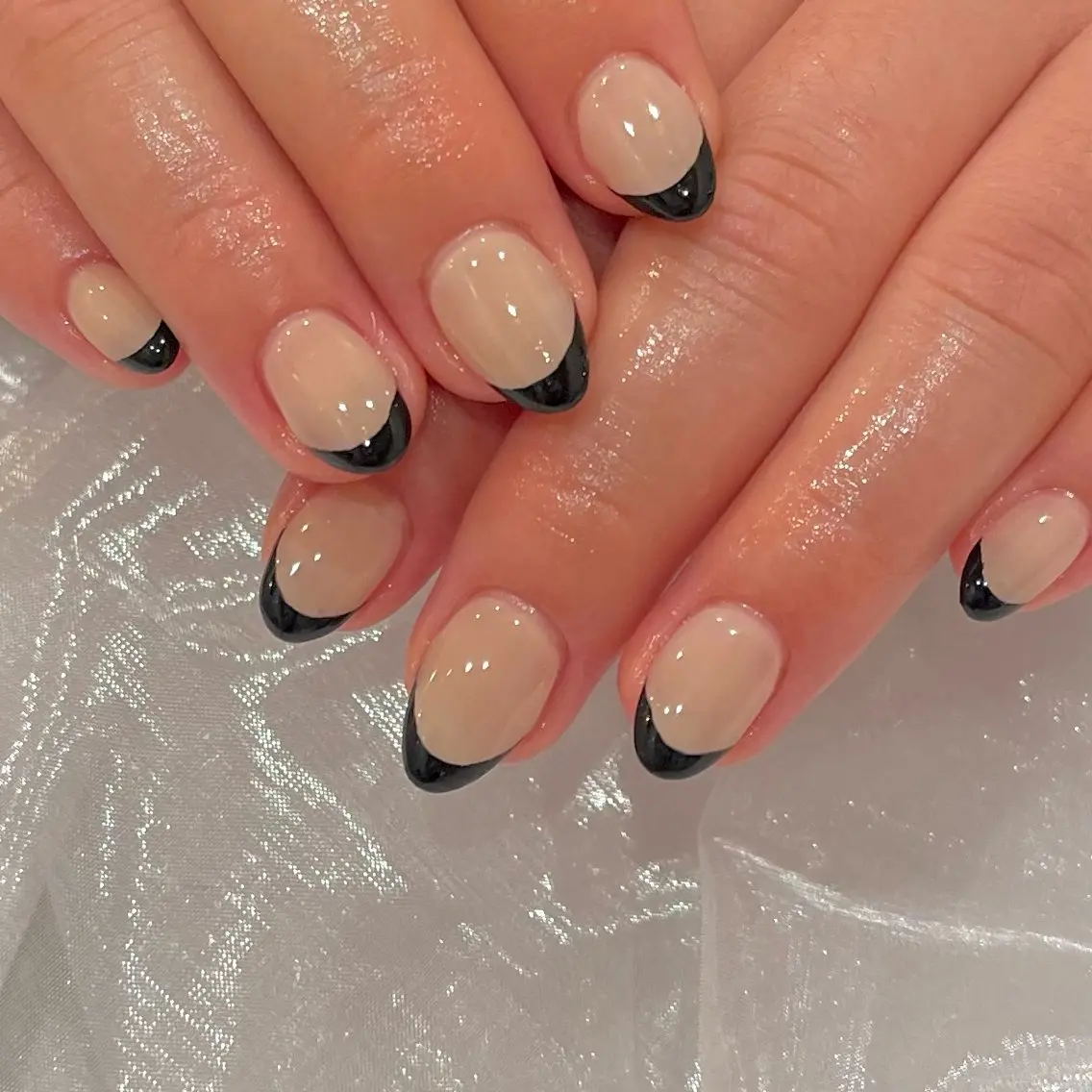 ネイル 長さ出し フレンチネイル ハンドネイル COCO NAILのネイルデザイン