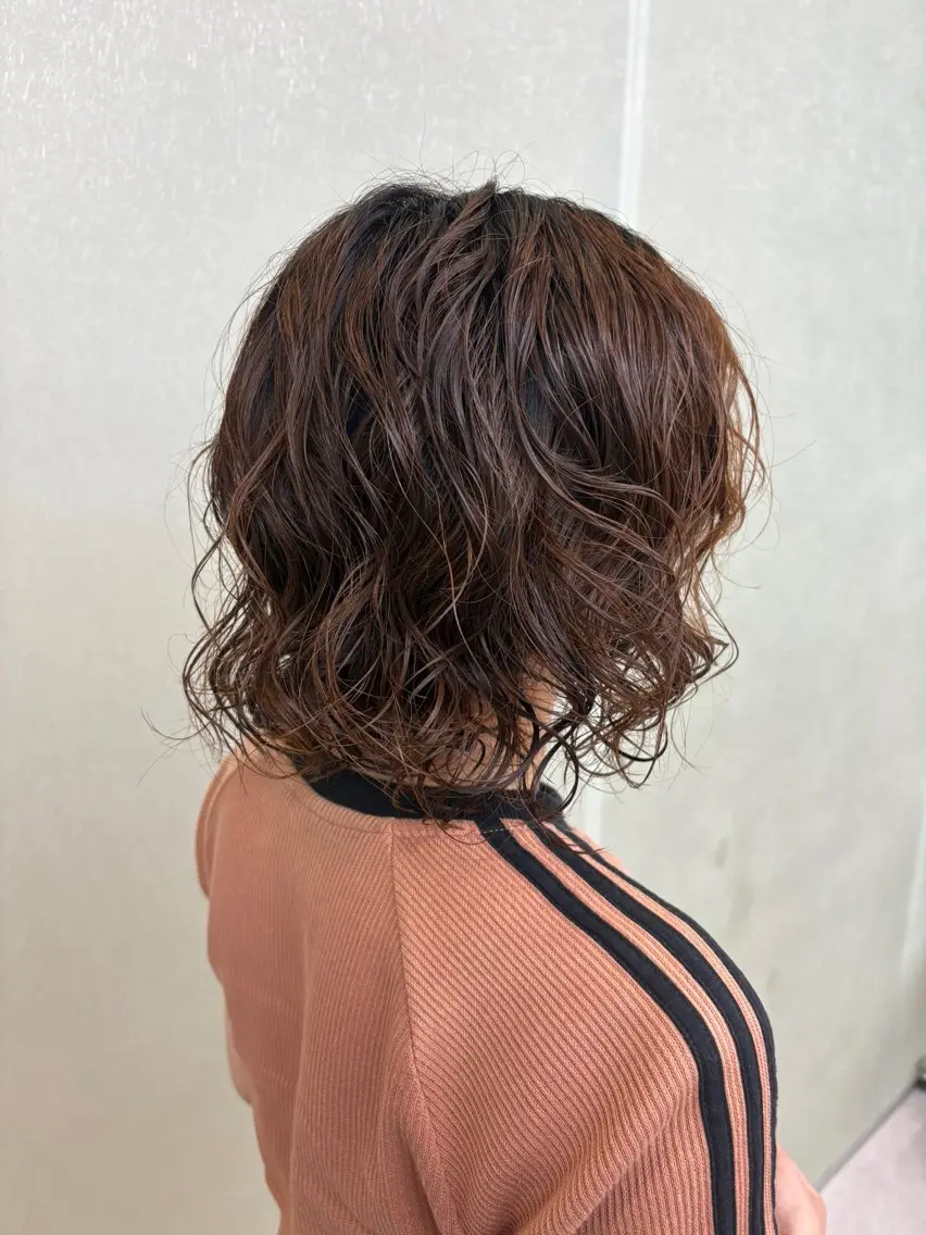 ショート パーマ DEEokazaki sae.Aのヘアスタイル