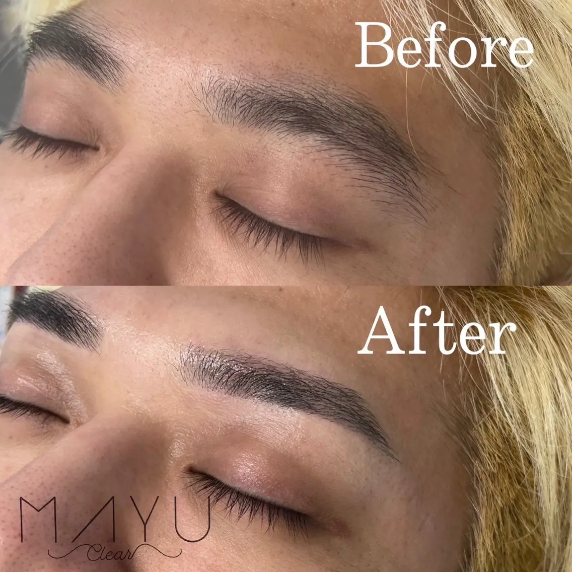 アイブロウ メンズ眉毛サロン⚪️ マユクリア北千住西口の眉毛・アイブロウイメージ