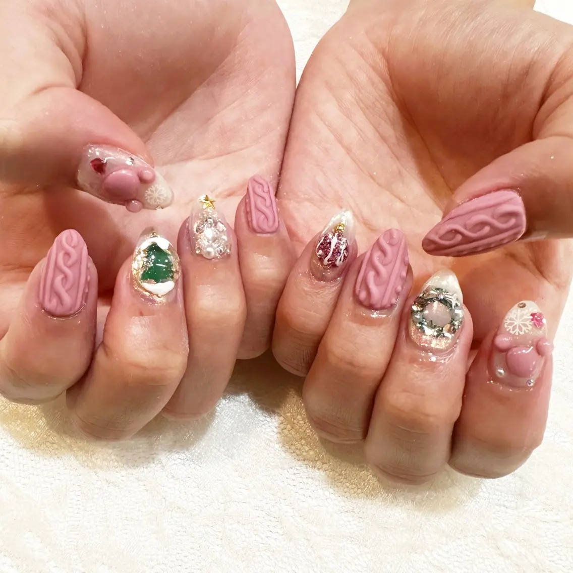 ネイル 冬ネイル nailist yuiのネイルデザイン