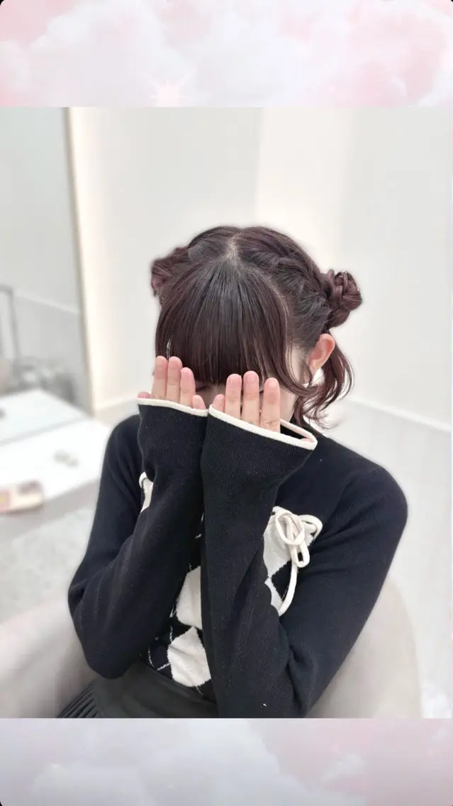 ヘアアレンジ ゆうひ🎀艶カラー/ ヘアメ/チョコカラーのヘアスタイル