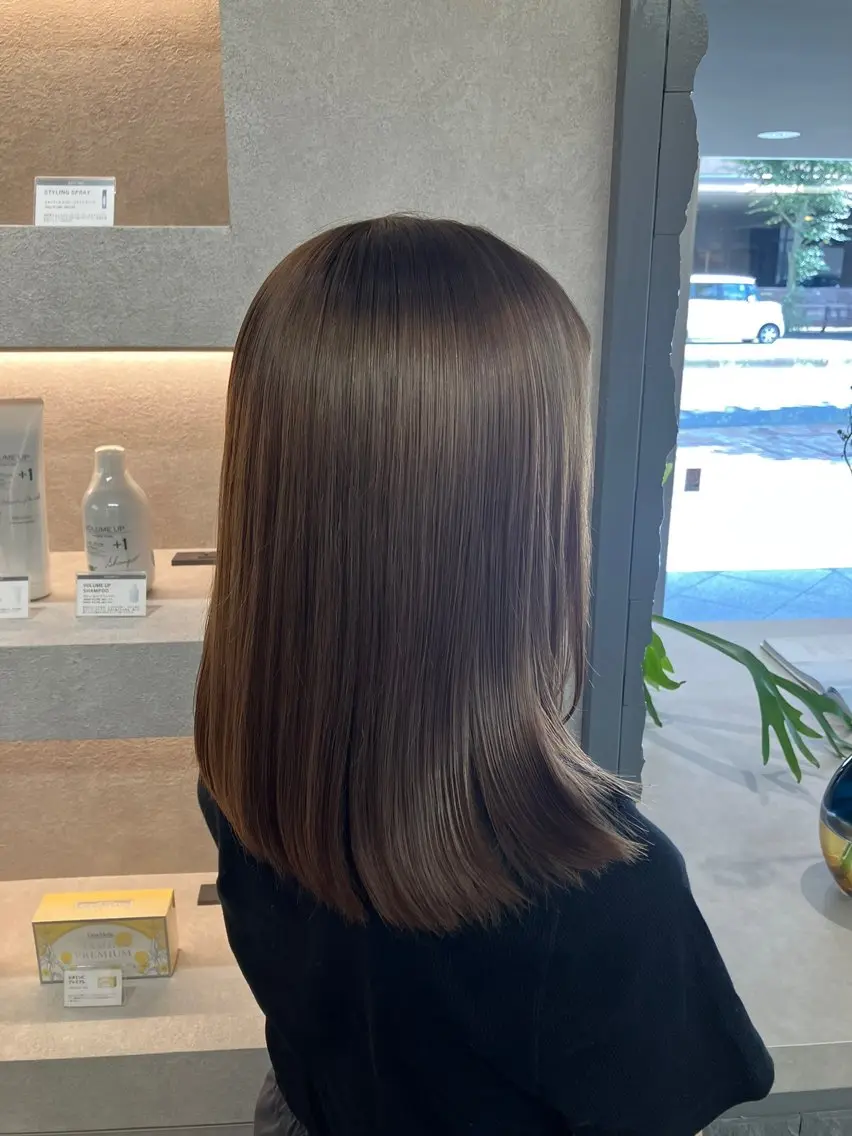リタッチカラー＋前髪カット💇‍♀️の写真