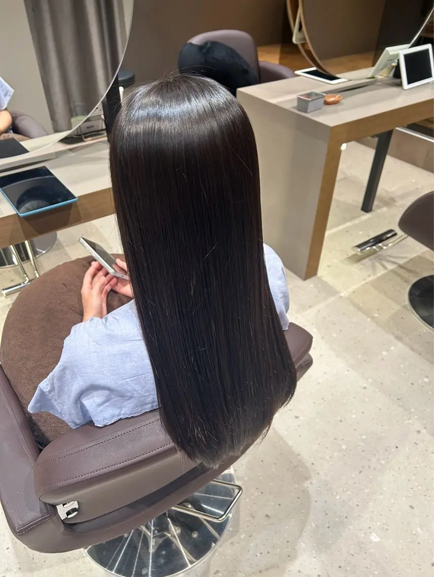 ロング 縮毛矯正 ☀️柏木 ほのか☀️のヘアスタイル