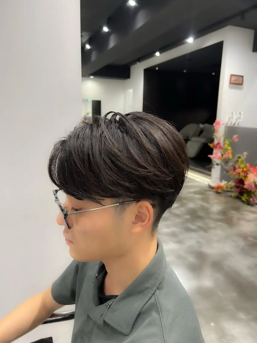 メンズ マッシュ 中村 夢咲のヘアスタイル