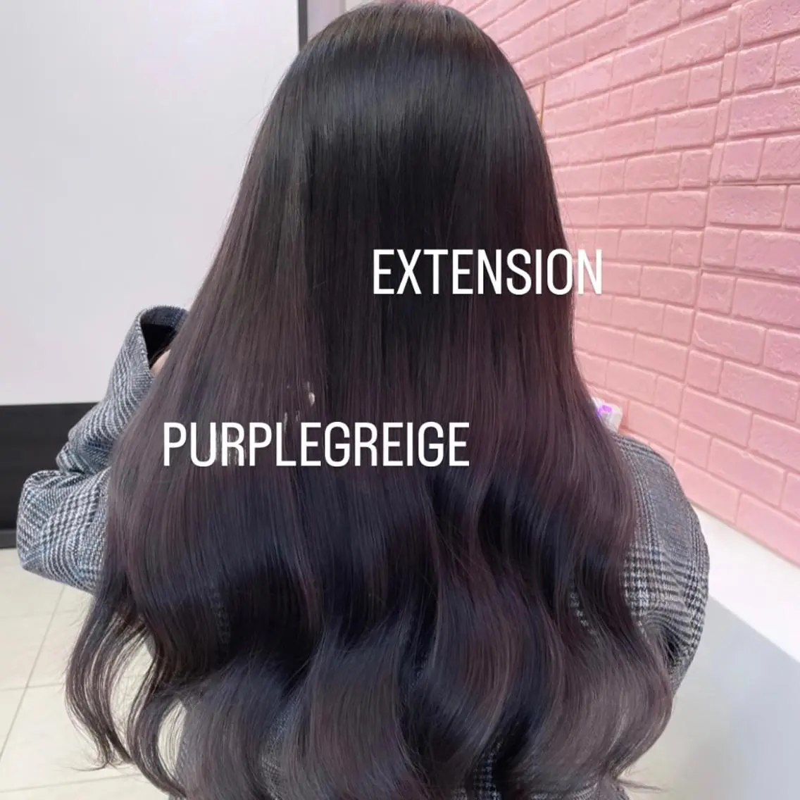 ロング カラー ヘアカラー エクステ エクステ🩵ブリーチ 韓国ヘア🩵KAEのヘアスタイル