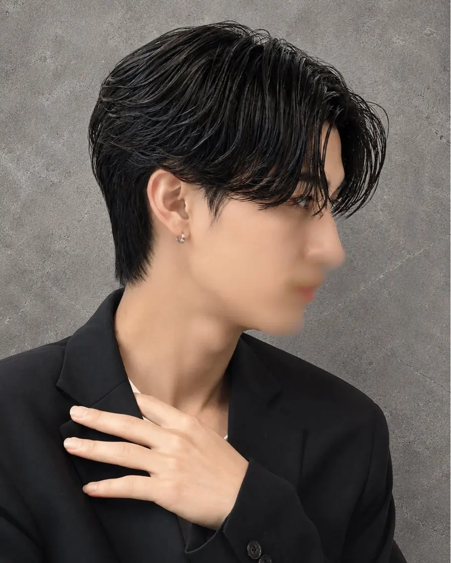 メンズ カット 縮毛矯正 原田 郁哉のヘアスタイル
