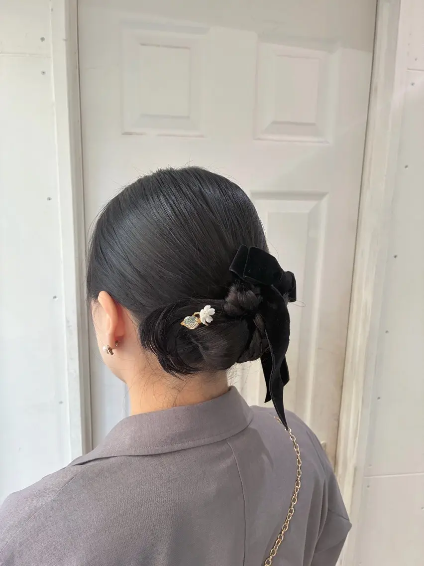 ミディアム ヘアアレンジ ヘアセット 🩵aiko / モデル募集中️🩵のヘアスタイル