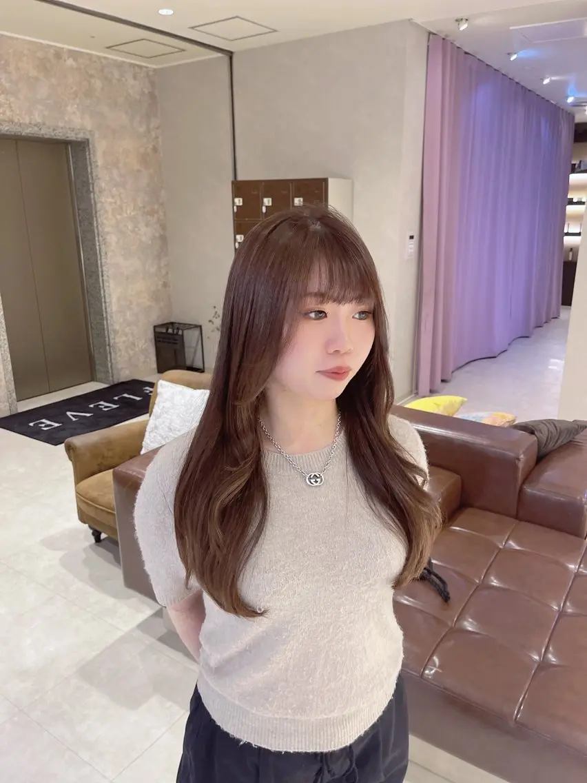 ロング カット ヘアカラー トリートメント メンズ/アイブロウ 菊池啓太のヘアスタイル